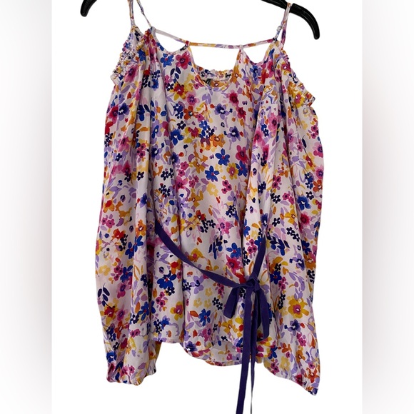 Guess by Marciano Summer Floral Pattern Blouse - Size S - Picture 1 of 9